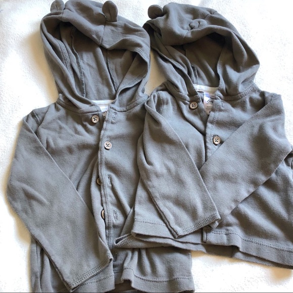 Carter's Other - 6m & 12m 🌴 Set Carters Olive Green Hoodies